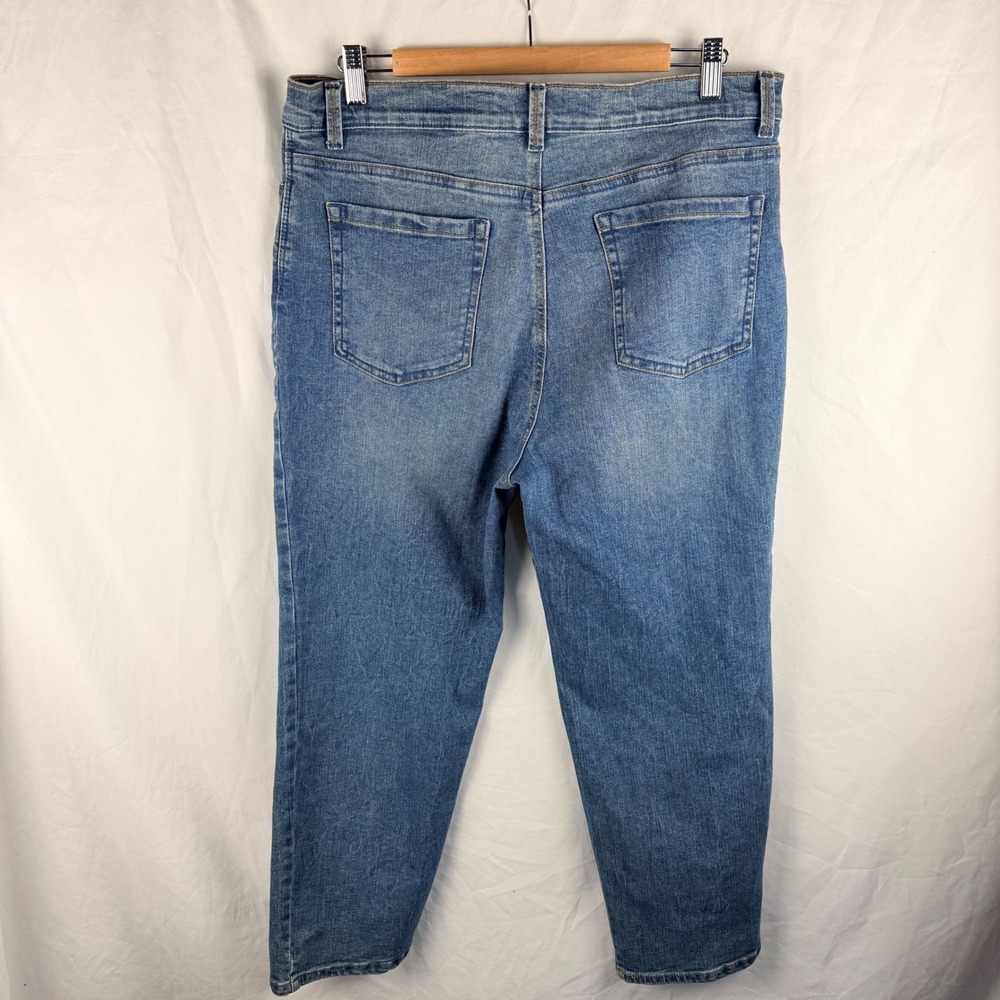 Gloria Vanderbilt Amanda Jeans Straight Leg Medium Wash Casual 16P‎ Classic - Picture 6 of 7